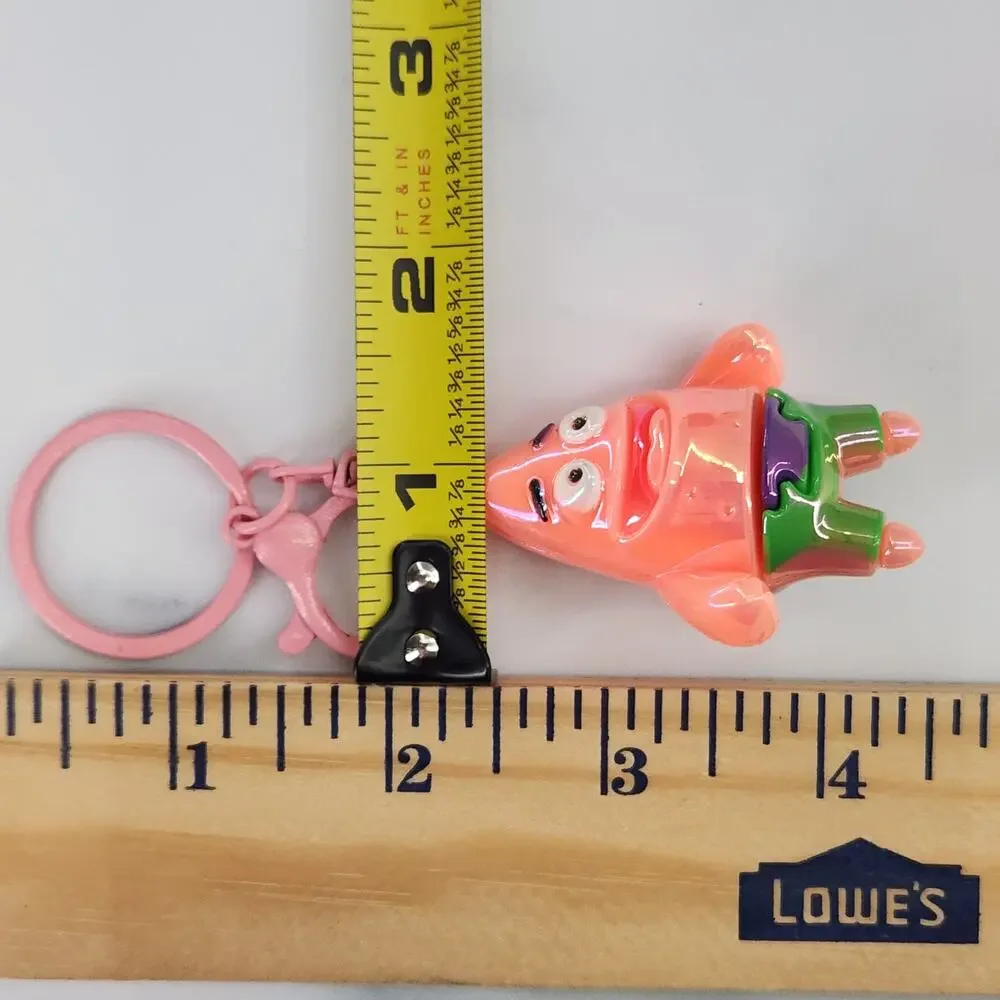 Patrick Star 3D Figure Keychain & Bag Charm SpongeBob SquarePants Character